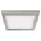 Nuvo Blink Pro 11W 7 in. LED Fixture - CCT Selectable - Square Shape - Brushed Nickel Finish - 120V 62/1717 - alternate 1